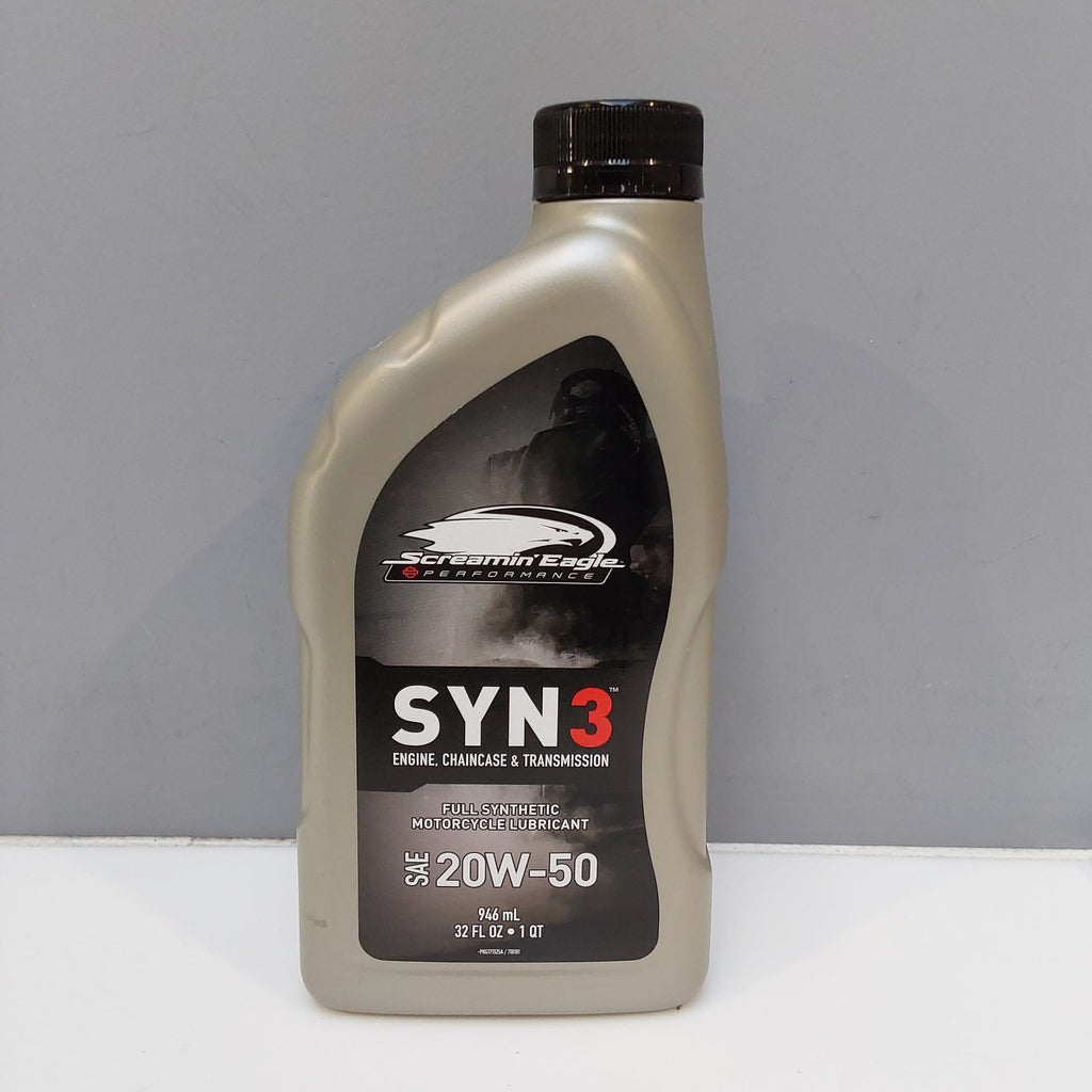 Screamin Eagle Syn3 Motor Oil Quart-62600021-Rolling Thunder Harley-Davidson