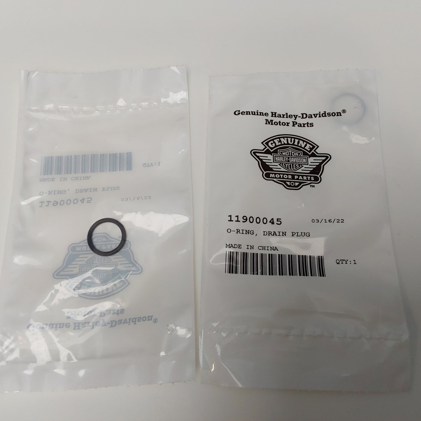 O-Ring,Drain Plug-11900045-Rolling Thunder Harley-Davidson