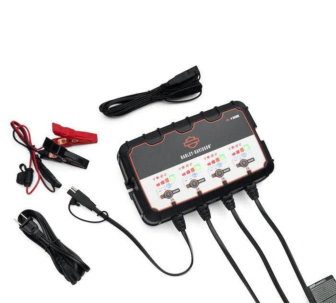 2.0 Amp Dual-Mode Battery Charging Station-66000319-Rolling Thunder Harley-Davidson