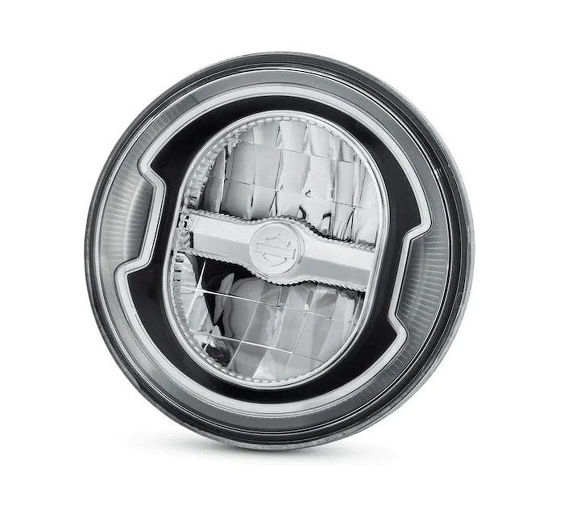 5-3/4 In. Daymaker Signature Reflector Led Headlamp - Black-67700356A-Rolling Thunder Harley-Davidson