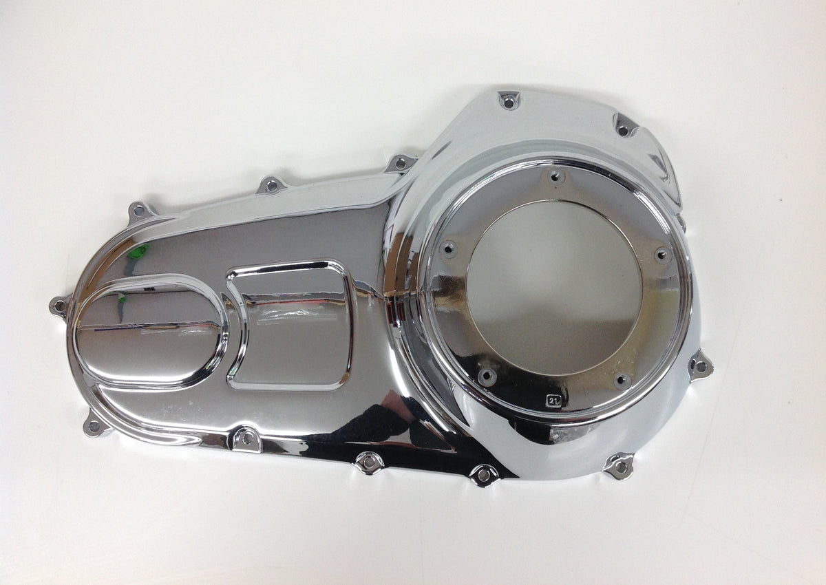 Primary Cover, Chrome 2007-15 Flh-60553-07A-Rolling Thunder Harley-Davidson