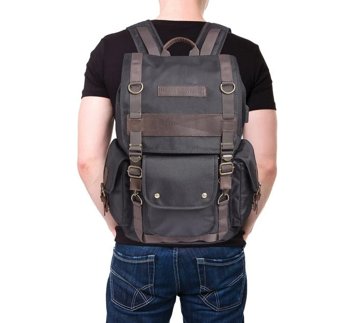 Harley-Davidson Ponderosa Back Pack-A93813-Rolling Thunder Harley-Davidson