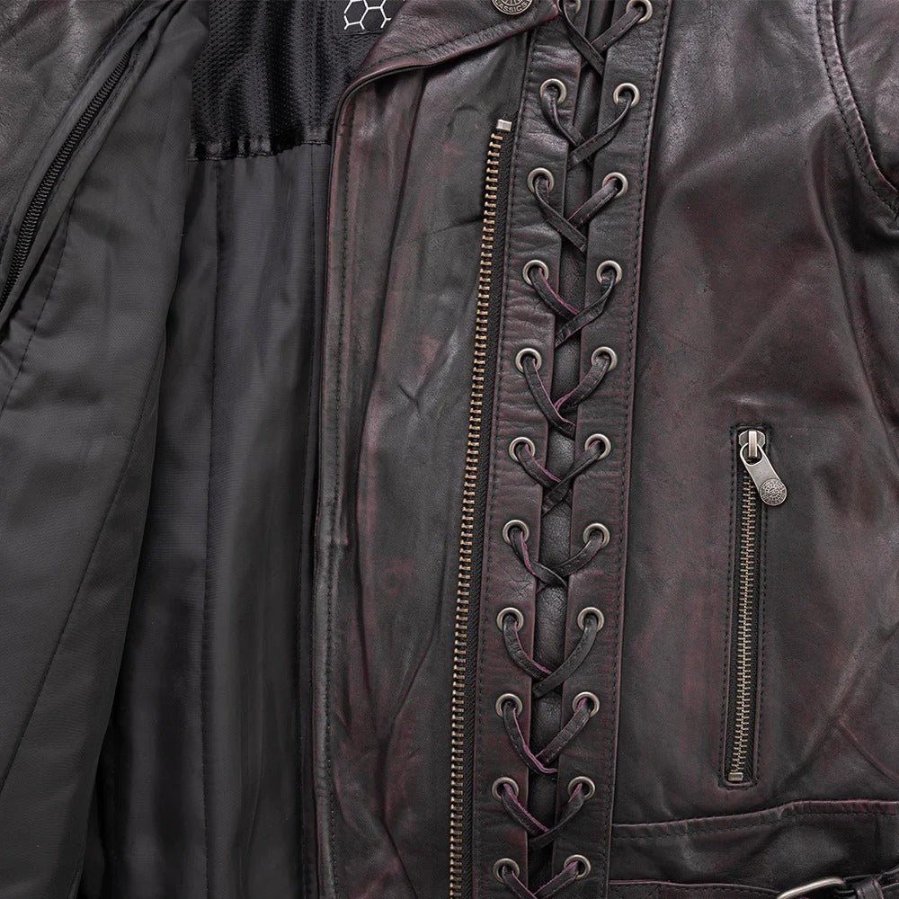 Ladies Wildside Leather Jacket-Rolling Thunder Harley-Davidson