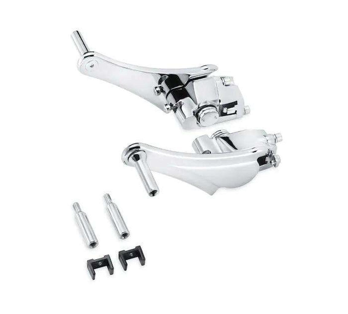 Adjustable Auxiliary Passenger Footpeg Mounts-54157-10-Rolling Thunder Harley-Davidson