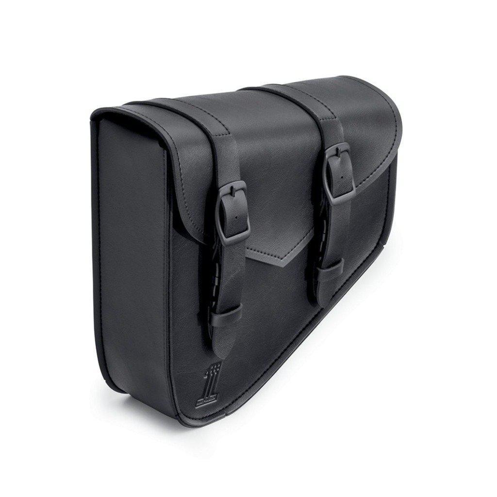 Black Standard Line Swingarm Bag-90201768-Rolling Thunder Harley-Davidson