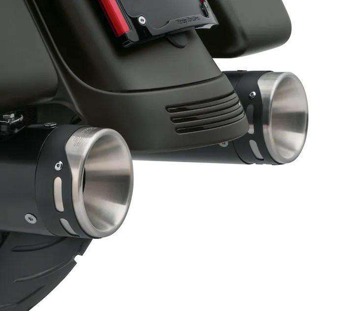 Blunt 4.5 In. End Caps-65100196-Rolling Thunder Harley-Davidson