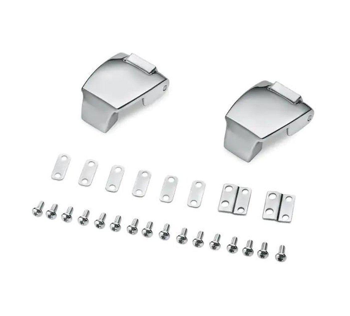 Chrome Premium Tour-Pak Hinges-79211-08A-Rolling Thunder Harley-Davidson