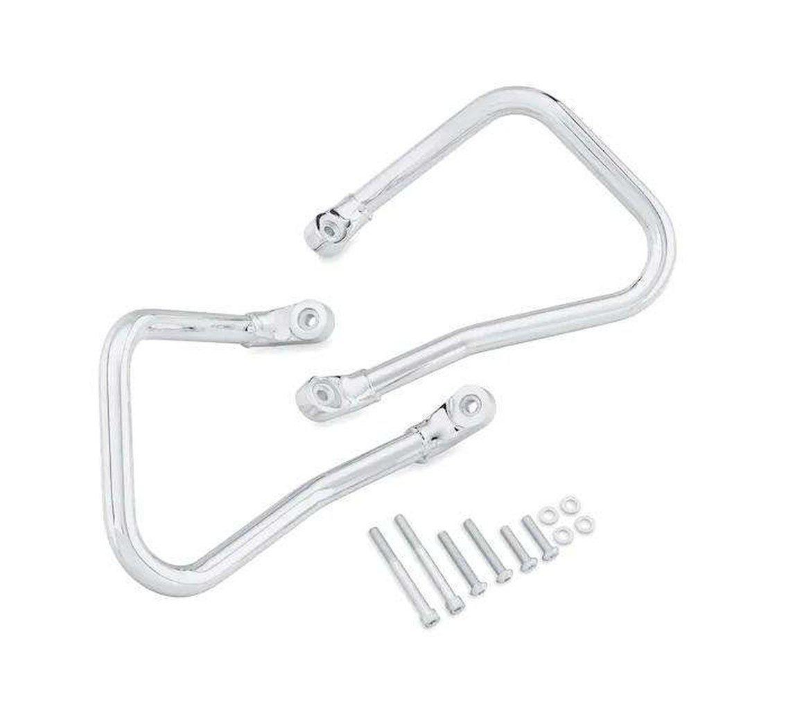 Chrome Saddlebag Guards-90201312-Rolling Thunder Harley-Davidson