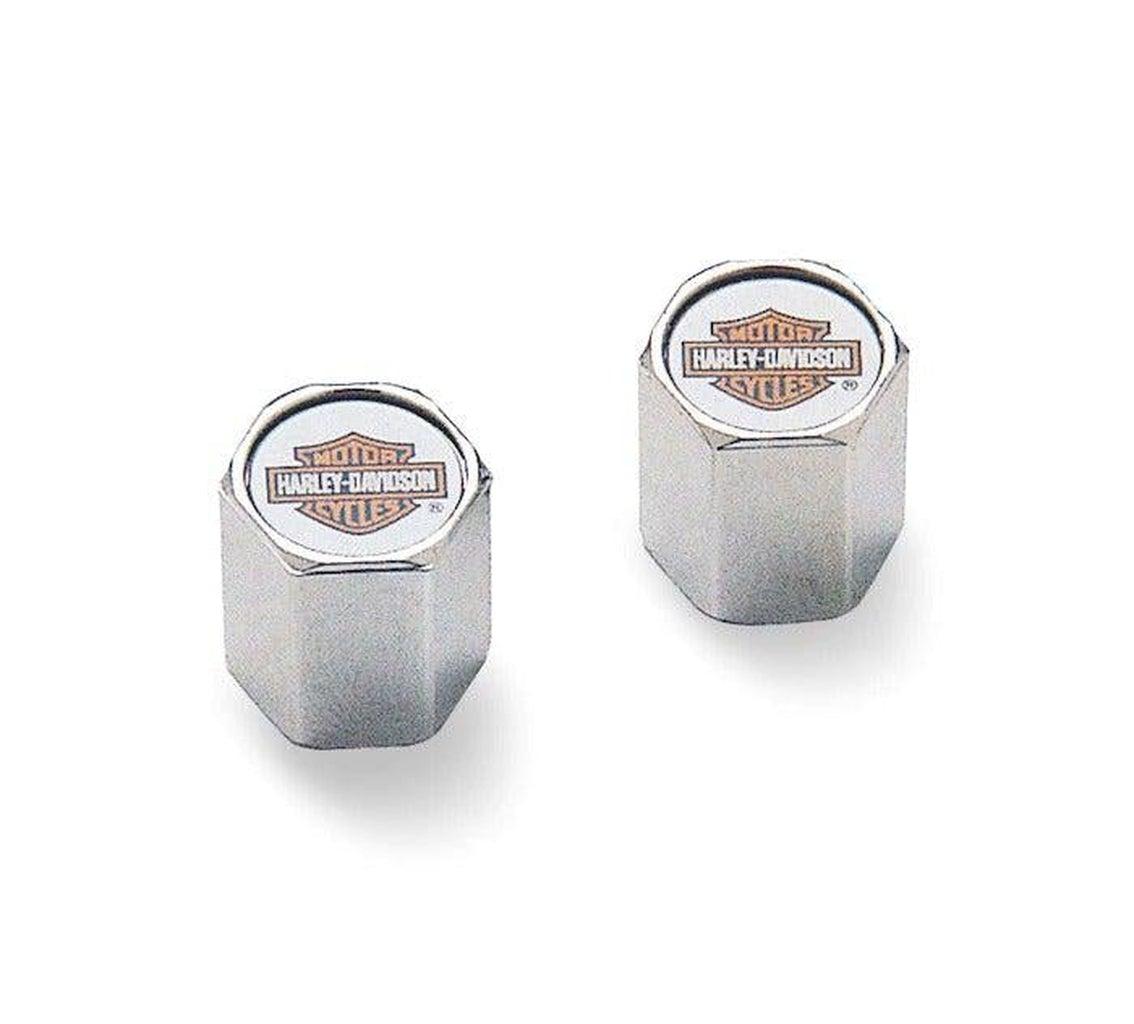 Color Bar & Shield Abs Valve Stem Caps-41144-97-Rolling Thunder Harley-Davidson