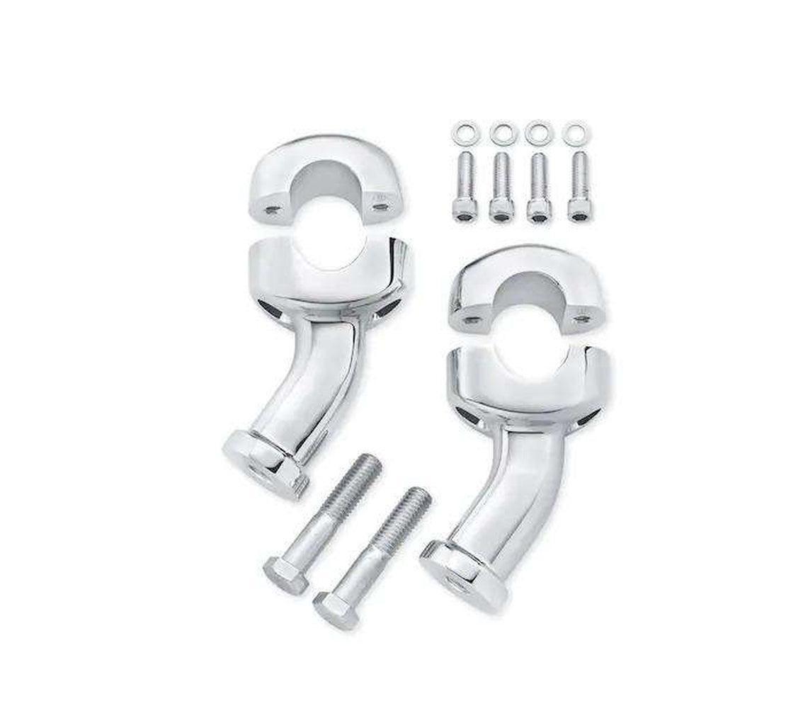 Curved Pull Back Fat Riser-56269-09-Rolling Thunder Harley-Davidson