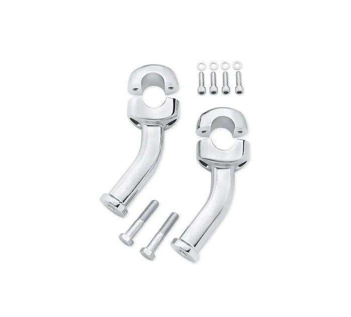 Curved Pull Back Fat Riser-56267-09-Rolling Thunder Harley-Davidson