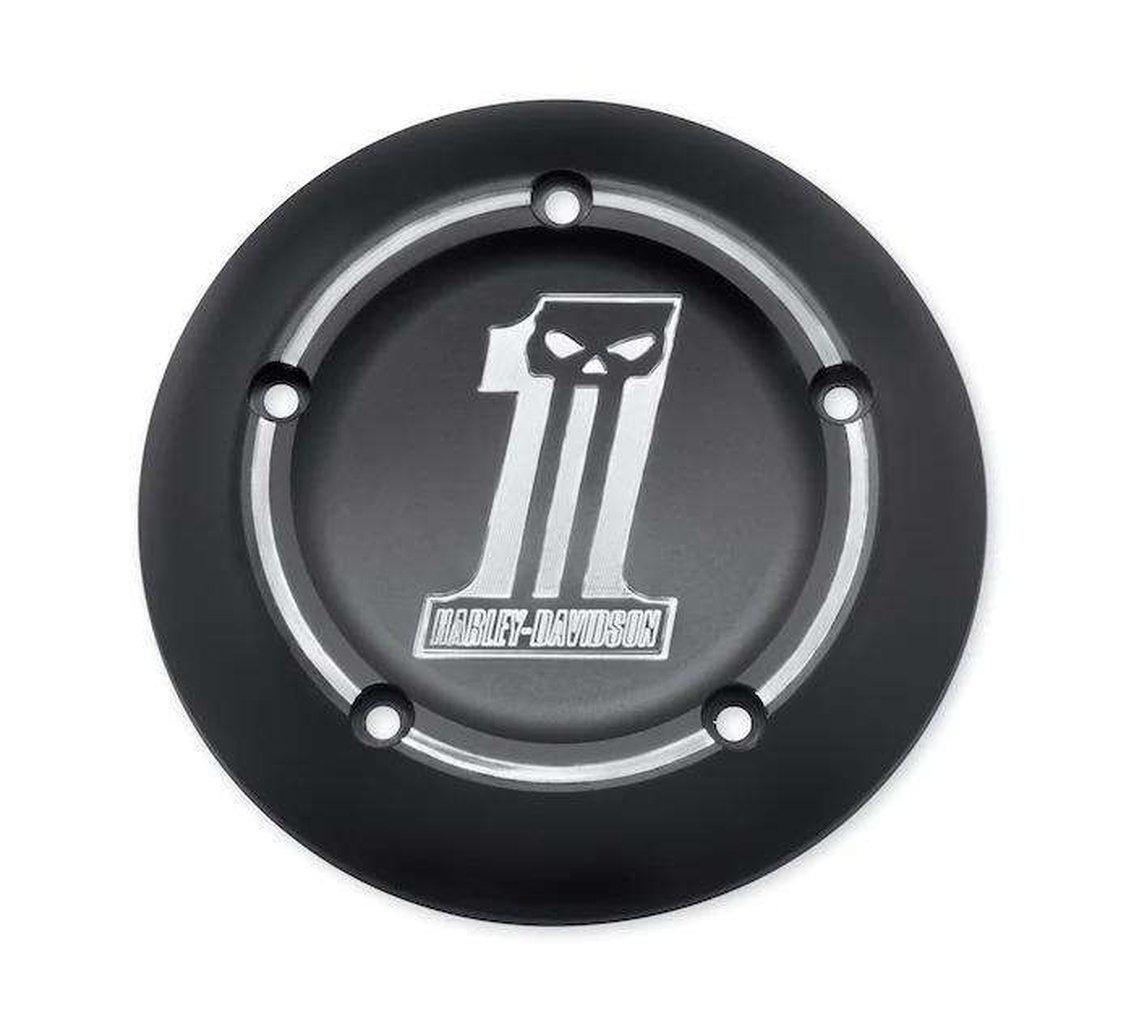 Dark Custom Air Cleaner Trim-61300057-Rolling Thunder Harley-Davidson