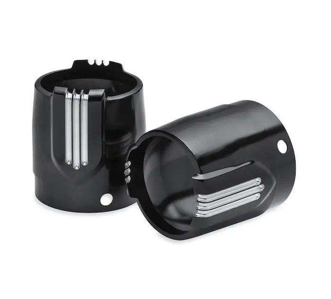 Defiance 4.5 In. End Caps-65100097-Rolling Thunder Harley-Davidson