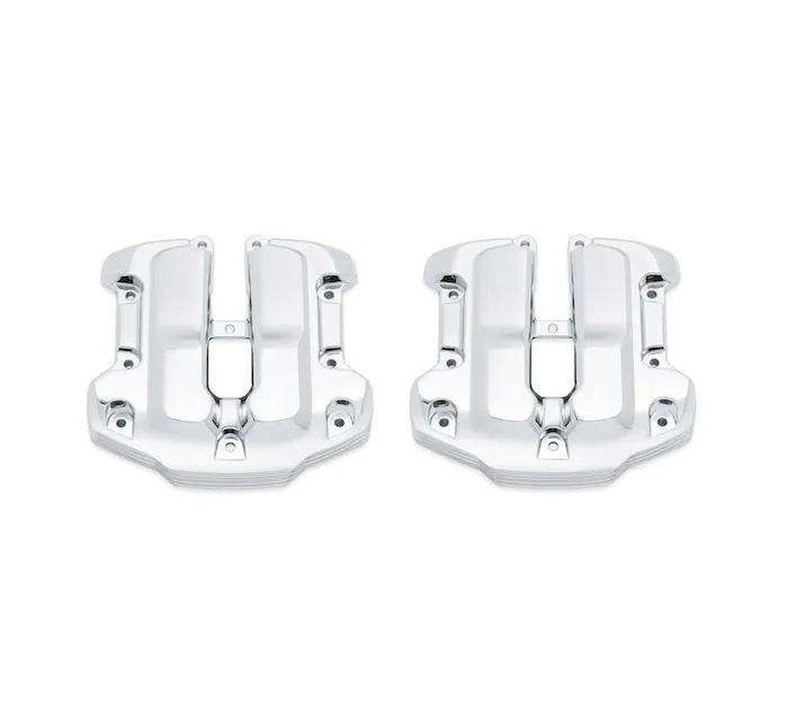Defiance Upper Rocker Covers - Chrome-25700663-Rolling Thunder Harley-Davidson