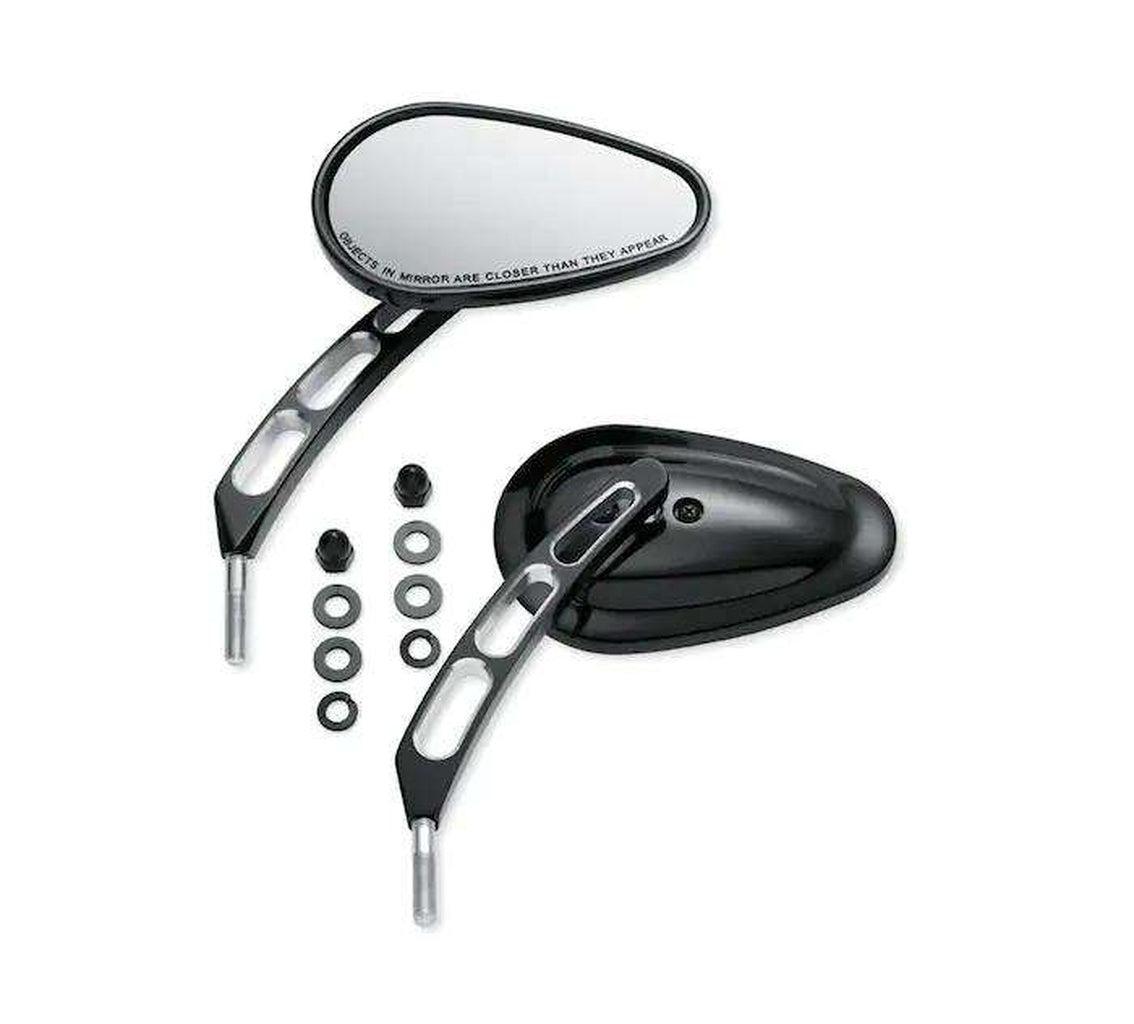 Edge Cut Stem Mirrors-92441-10-Rolling Thunder Harley-Davidson