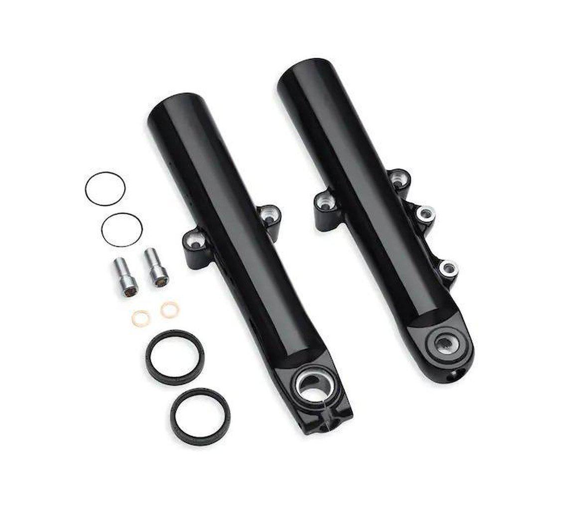 Gloss Black Lower Fork Sliders-45500403-Rolling Thunder Harley-Davidson