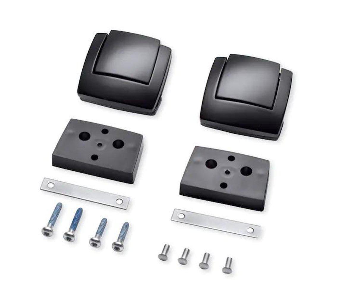 Gloss Black Premium Tour-Pak Latches-53000130-Rolling Thunder Harley-Davidson