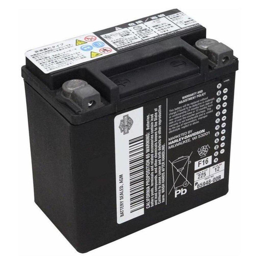 H-D Battery 12Ah V-Rod '02-'06 66000206A-66000206A-Rolling Thunder Harley-Davidson