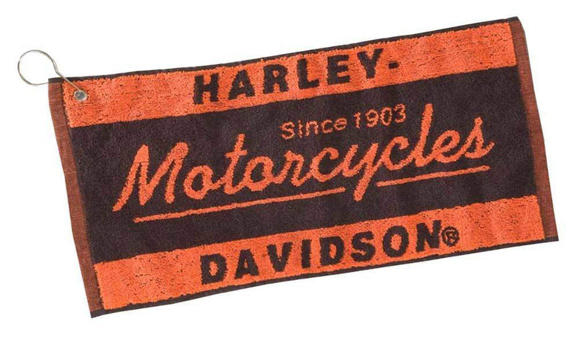 Harley-Davidson Motorcycles Bar Towel-HDL18502-Rolling Thunder Harley-Davidson