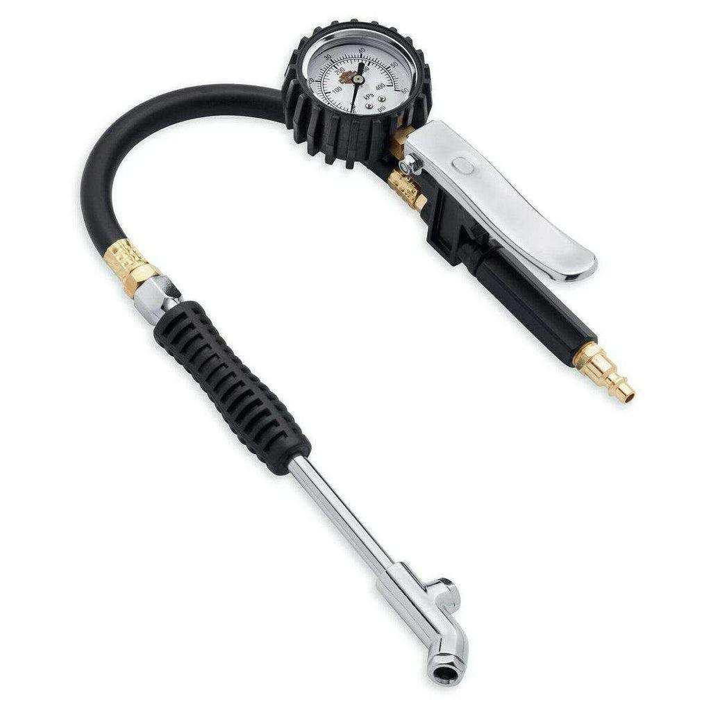 Harley-Davidson Tire Pressure Gauge With Fill Valve-12700096A-Rolling Thunder Harley-Davidson