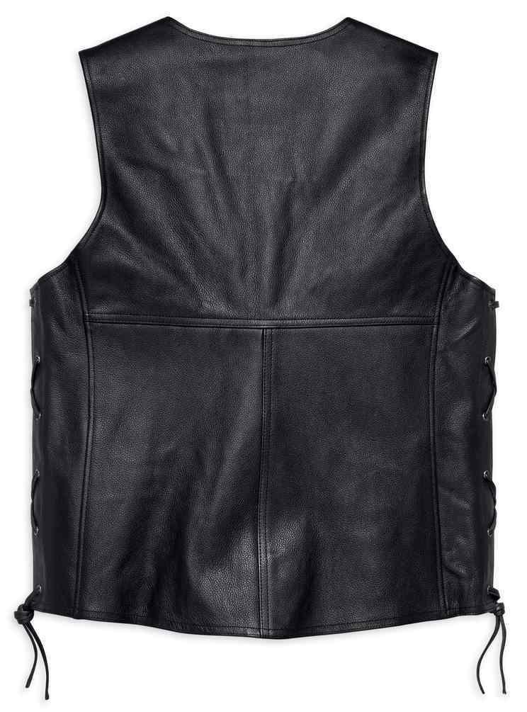 Harley-Davidson Tradition Ii Leather Vest-98024-18VM/222L-Rolling Thunder Harley-Davidson