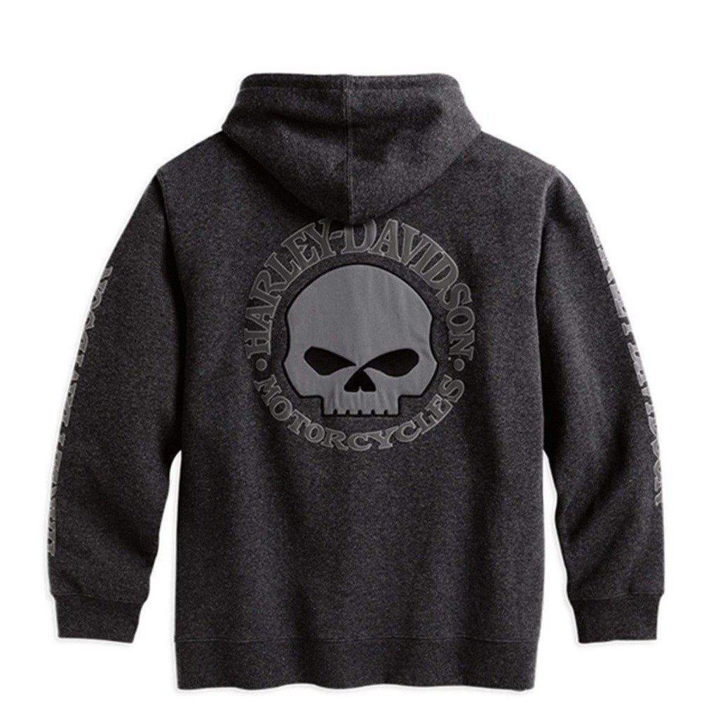 Harley-Davidson Willie G Skull Hoodie-Rolling Thunder Harley-Davidson