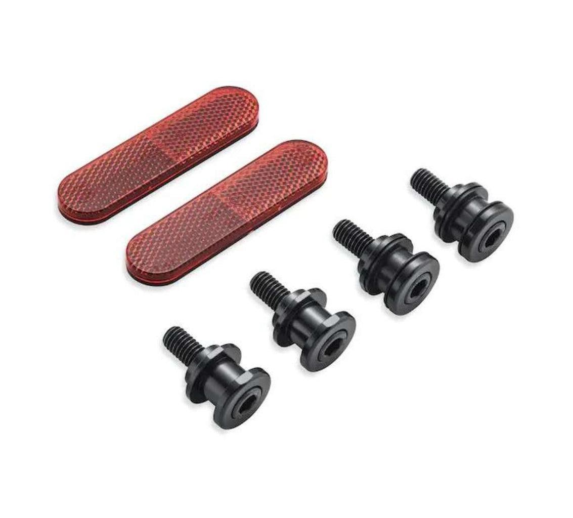 Holdfast Docking Hardware Kit - Gloss Black-52300646-Rolling Thunder Harley-Davidson