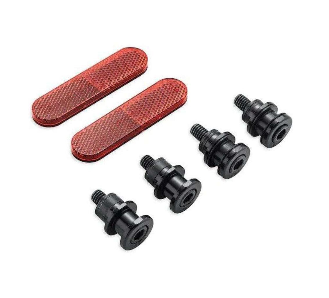 Holdfast Docking Hardware Kit - Gloss Black-52300644-Rolling Thunder Harley-Davidson