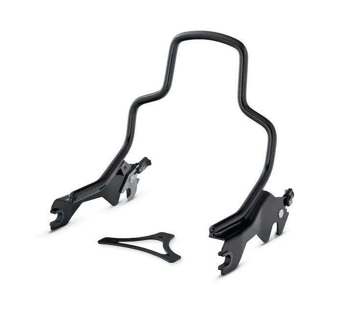 Holdfast Sissy Bar Upright - Short - Gloss Black-52300456-Rolling Thunder Harley-Davidson