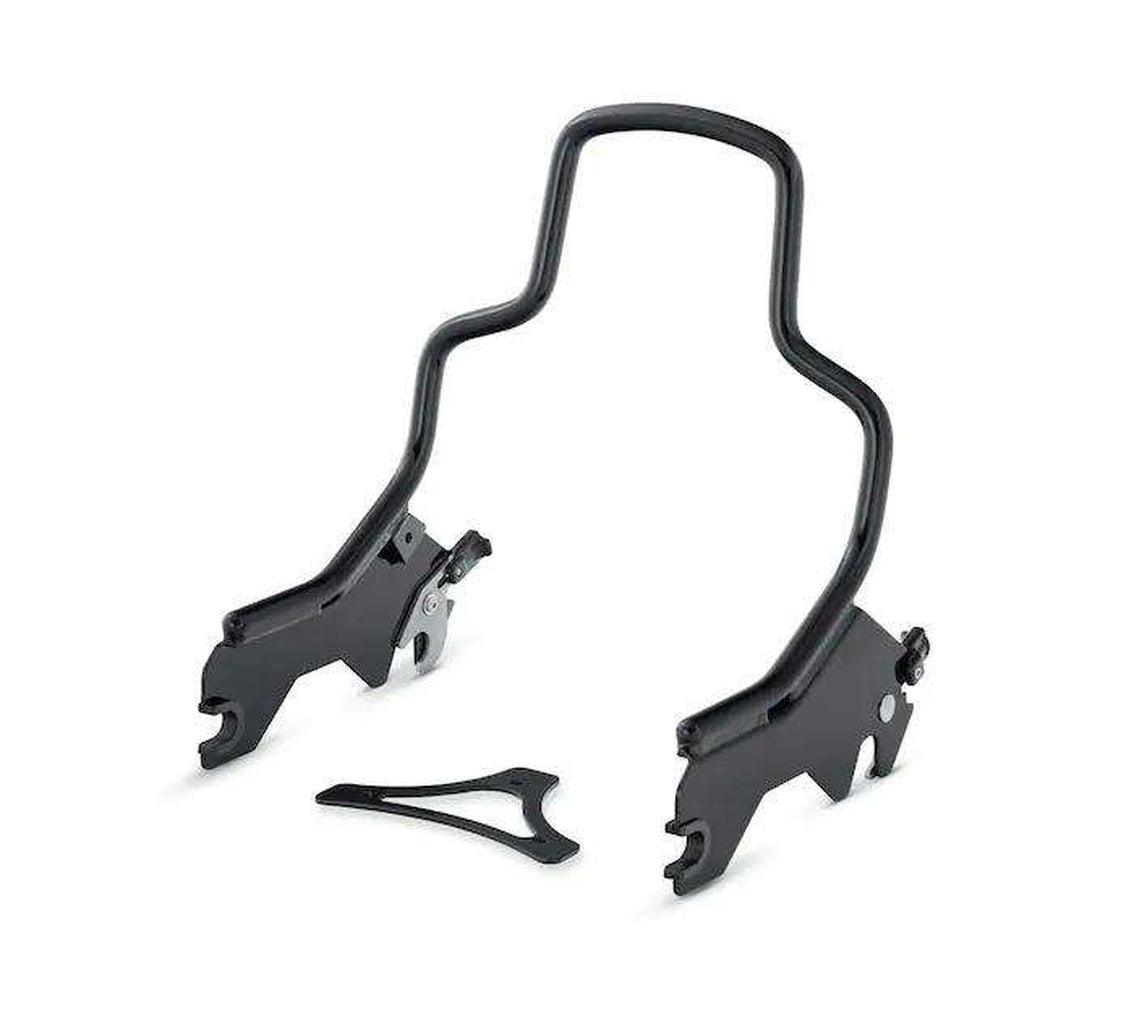 Holdfast Sissy Bar Upright - Short - Gloss Black-52300435-Rolling Thunder Harley-Davidson