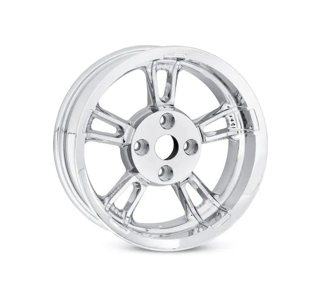 Impeller 17 In. Front Wheel - Contrast Chrome-43300386-Rolling Thunder Harley-Davidson