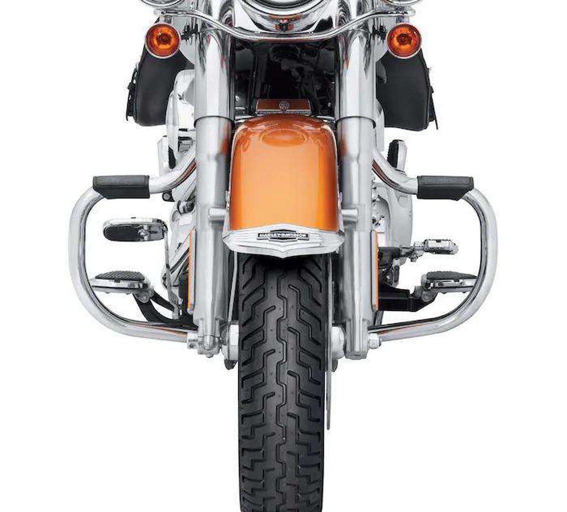 Mustache Engine Guard - '00-'17 Fl Softail-49140-05B-Rolling Thunder Harley-Davidson