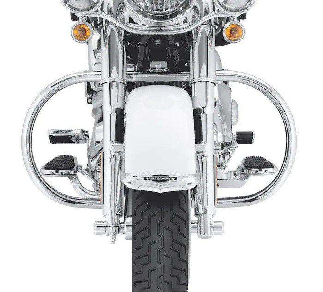 Nostalgic Curved Engine Guard - '00-'17 Fl Softail-49037-05A-Rolling Thunder Harley-Davidson