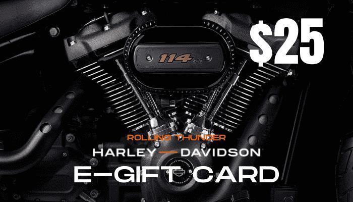 Online Store Gift Cards-VO25-Rolling Thunder Harley-Davidson