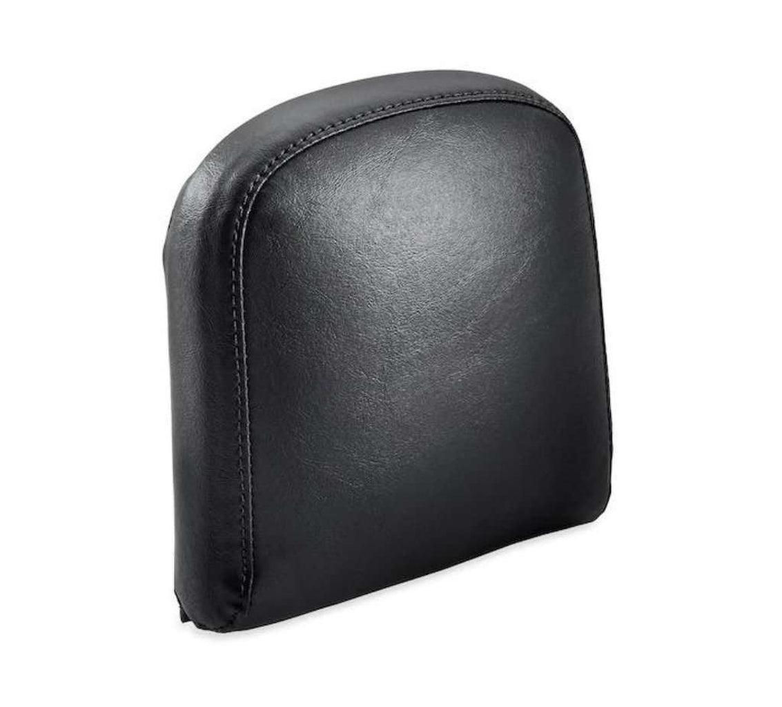 Passenger Backrest Pad - Mid-Sized - Smooth Black-52300560-Rolling Thunder Harley-Davidson