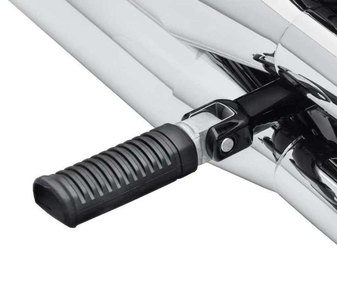 Passenger Footpeg Support Kit - Gloss Black-50500769-Rolling Thunder Harley-Davidson