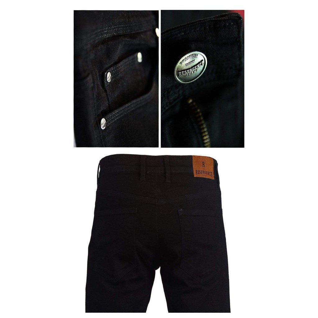 Resurgence Straight Leg Black Riding Jeans-Rolling Thunder Harley-Davidson