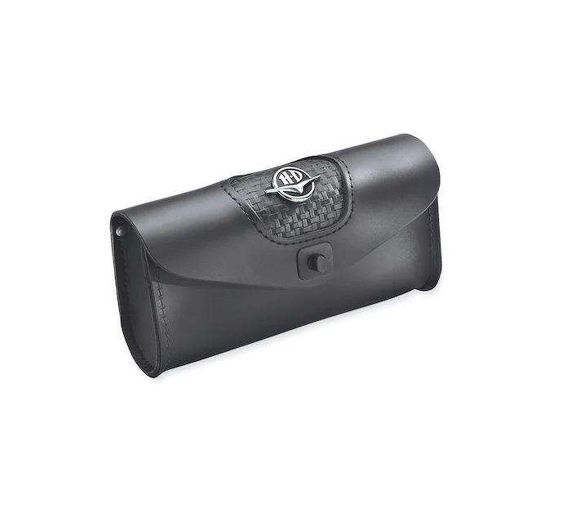 Road King Classic Leather Windshield Bag-58189-98-Rolling Thunder Harley-Davidson