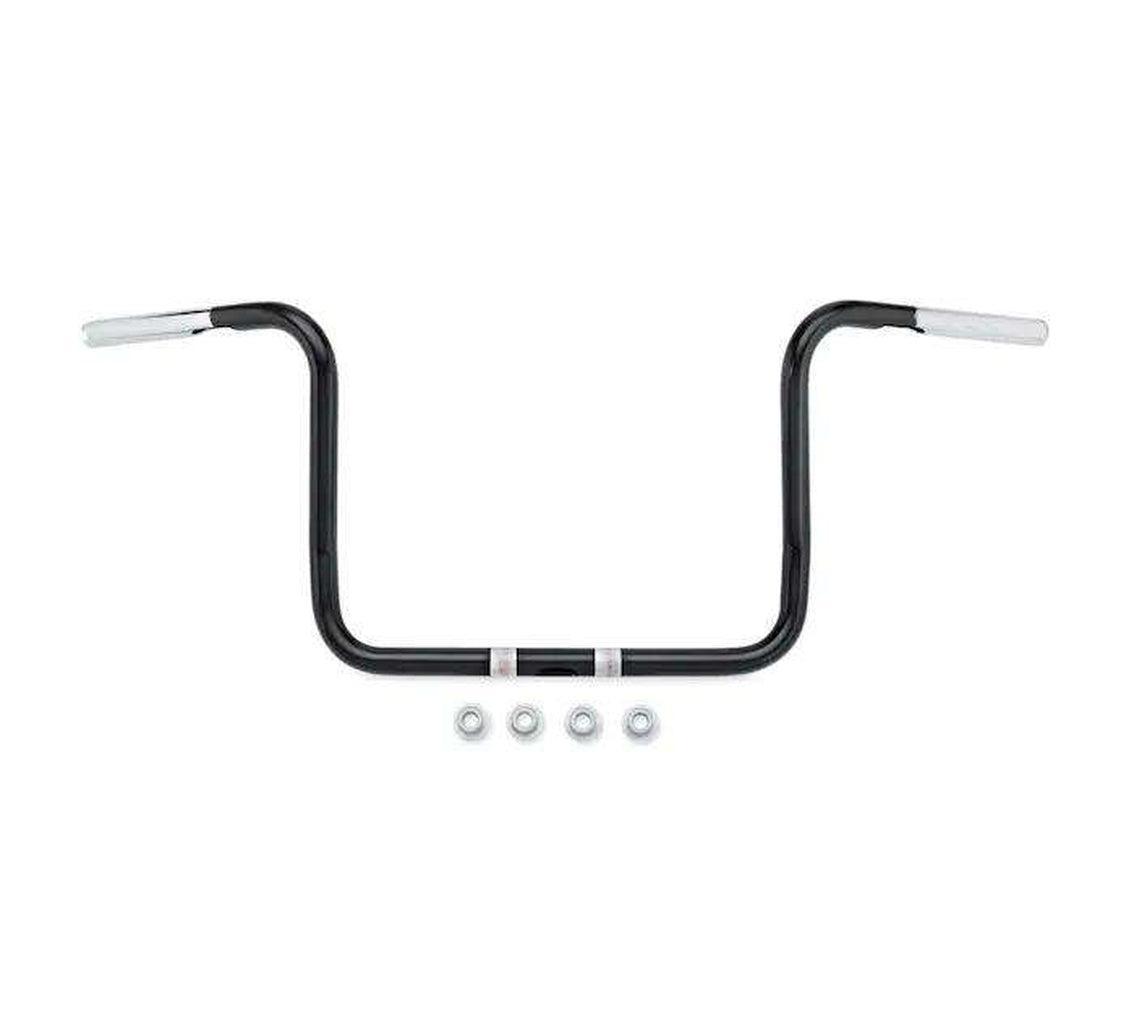 Satin Black Batwing Mini-Ape Handlebar-57485-11-Rolling Thunder Harley-Davidson
