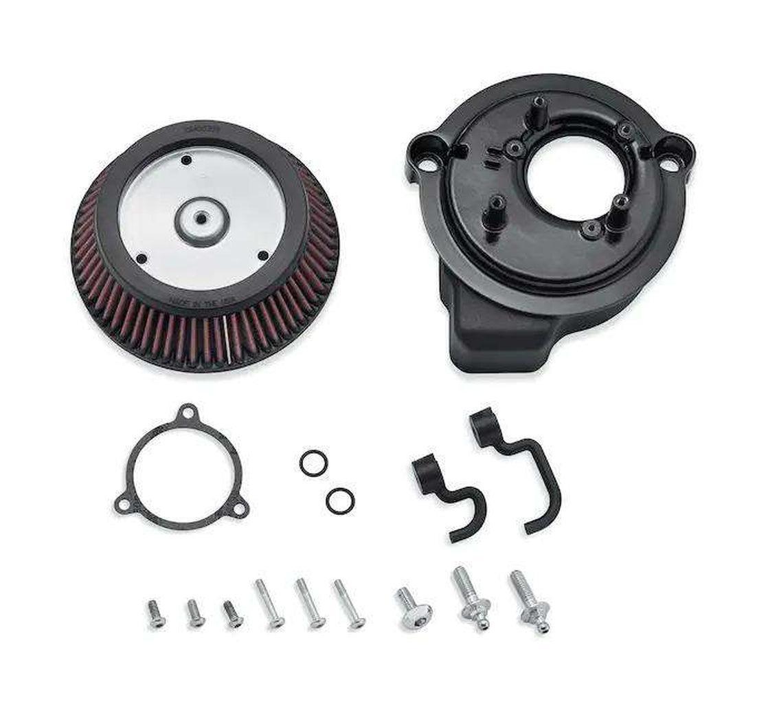 Screamin’ Eagle Round High-Flow Air Cleaner - Center Bolt-29400355-Rolling Thunder Harley-Davidson