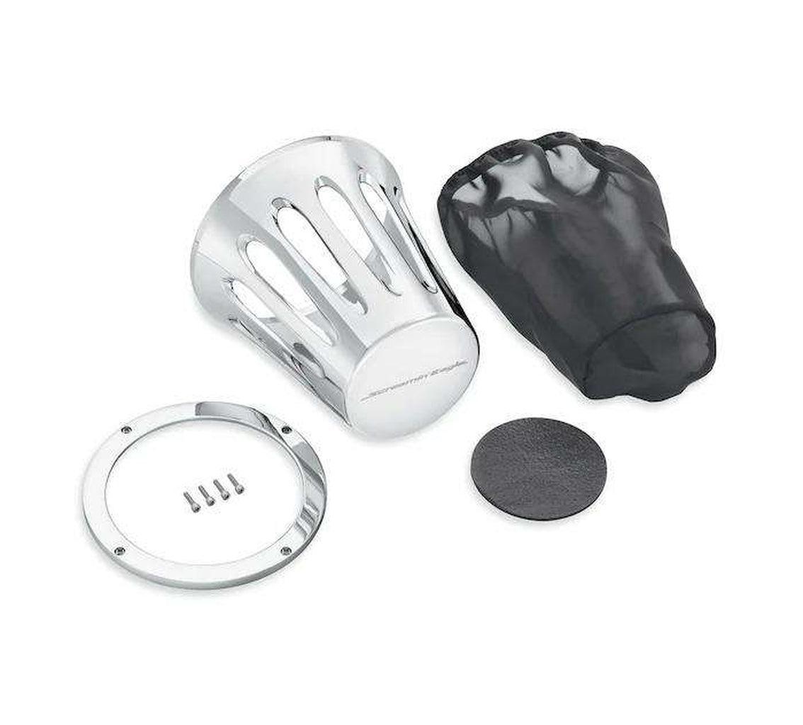 Screamin' Eagle Teardrop Heavy Breather Filter Cover-28740-10A-Rolling Thunder Harley-Davidson