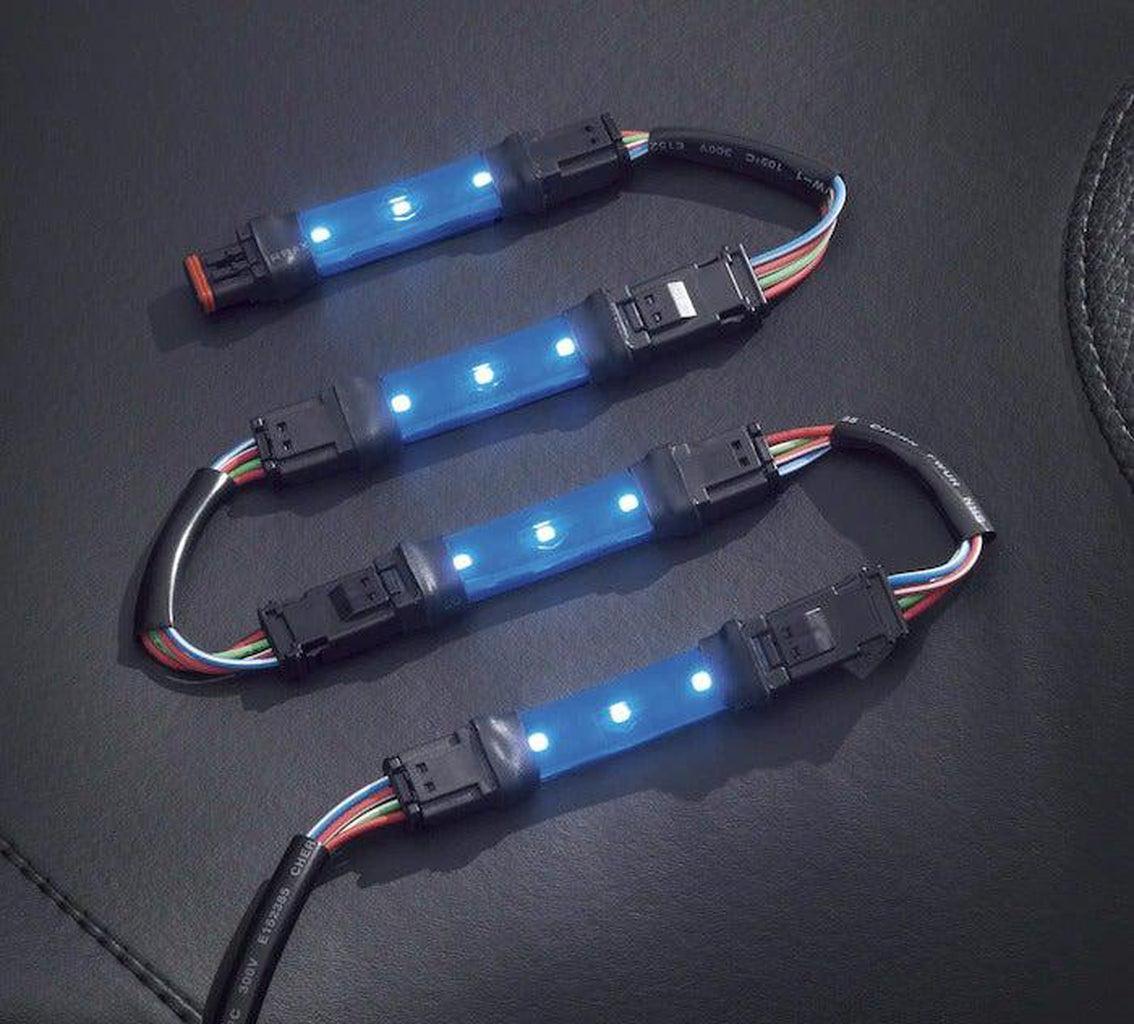 Spectra Glo Led Light Pod 4-Lamp Expansion Kit-68000214-Rolling Thunder Harley-Davidson