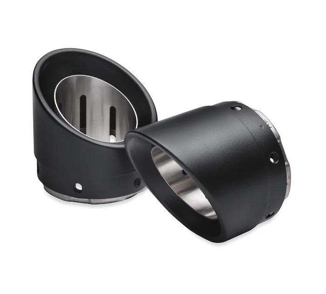Two-Piece 4.5 In. End Caps-65100076-Rolling Thunder Harley-Davidson