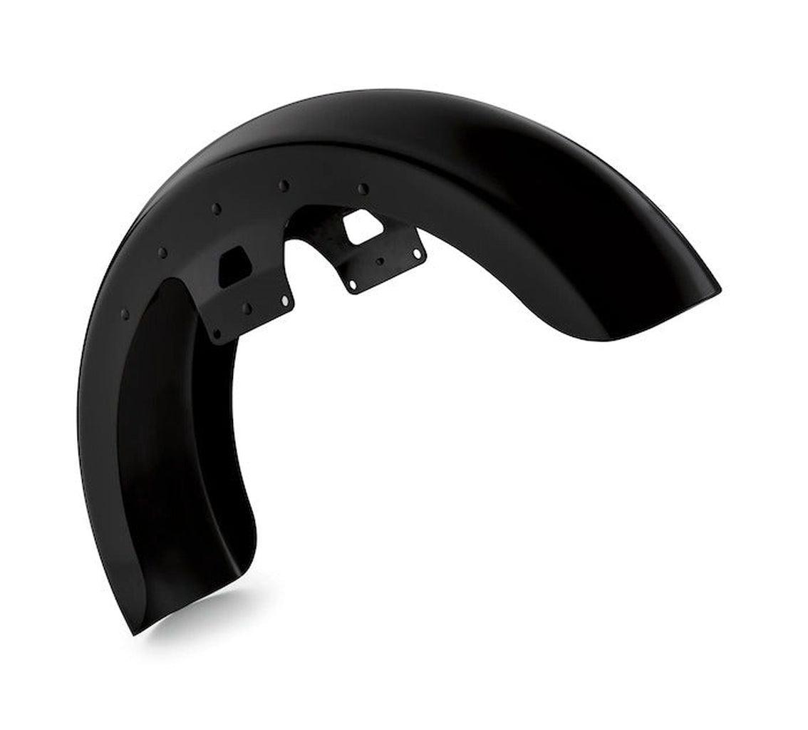 Vivid Black Custom Wrapped Front Fender-58900196DH-Rolling Thunder Harley-Davidson