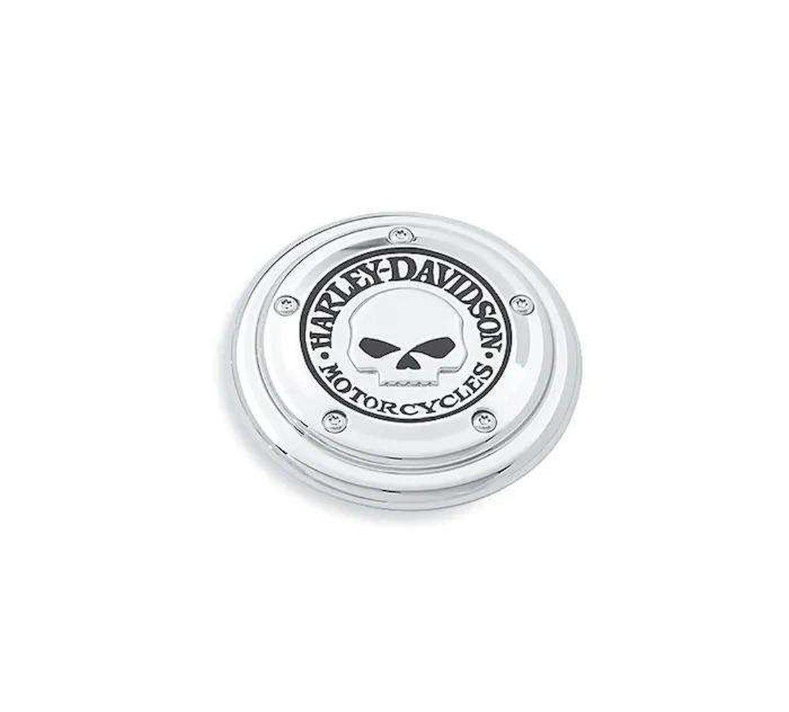 Willie G Skull Air Cleaner Trim-29417-04-Rolling Thunder Harley-Davidson