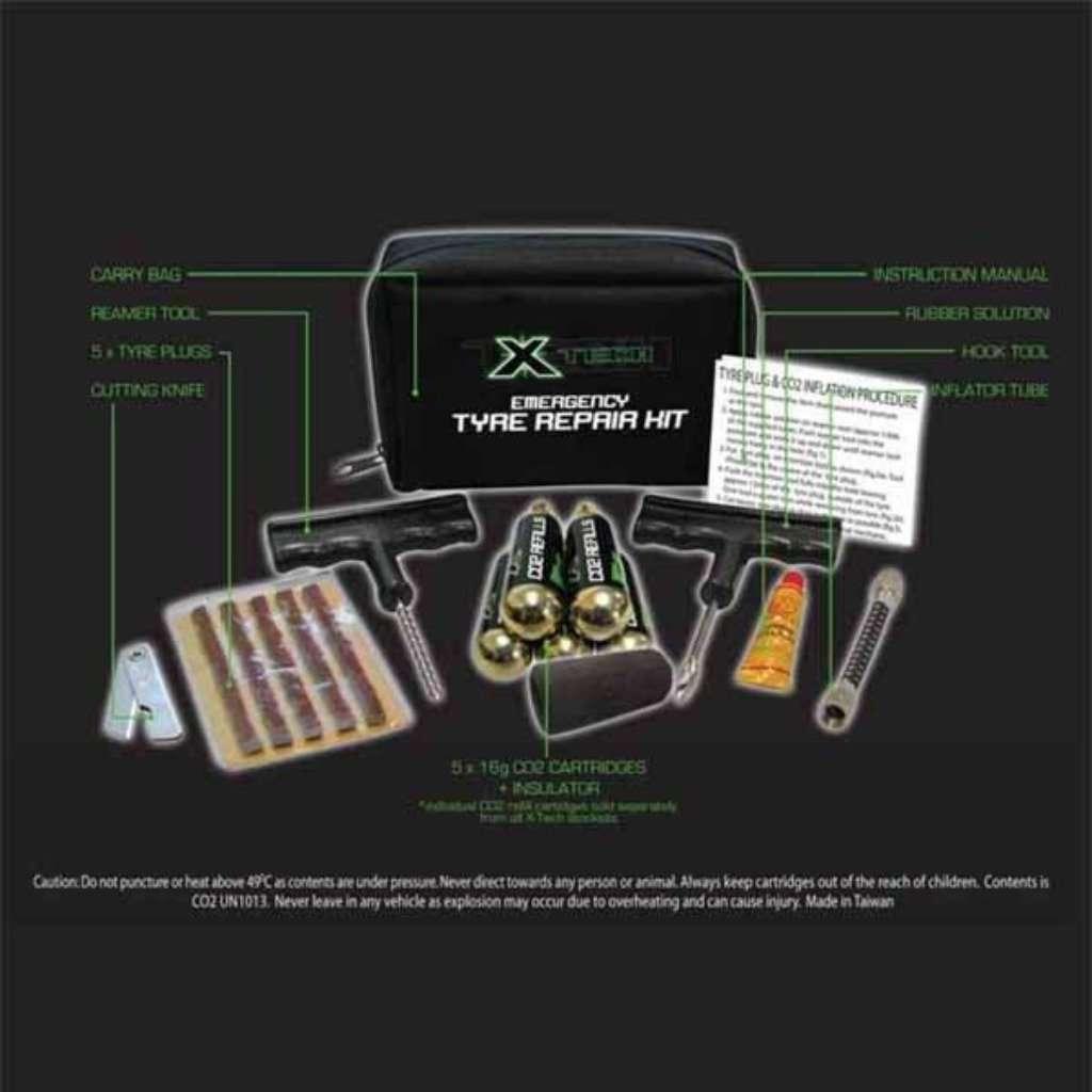 X-Tech Emergency Tyre Repair Kit-T61650-Rolling Thunder Harley-Davidson